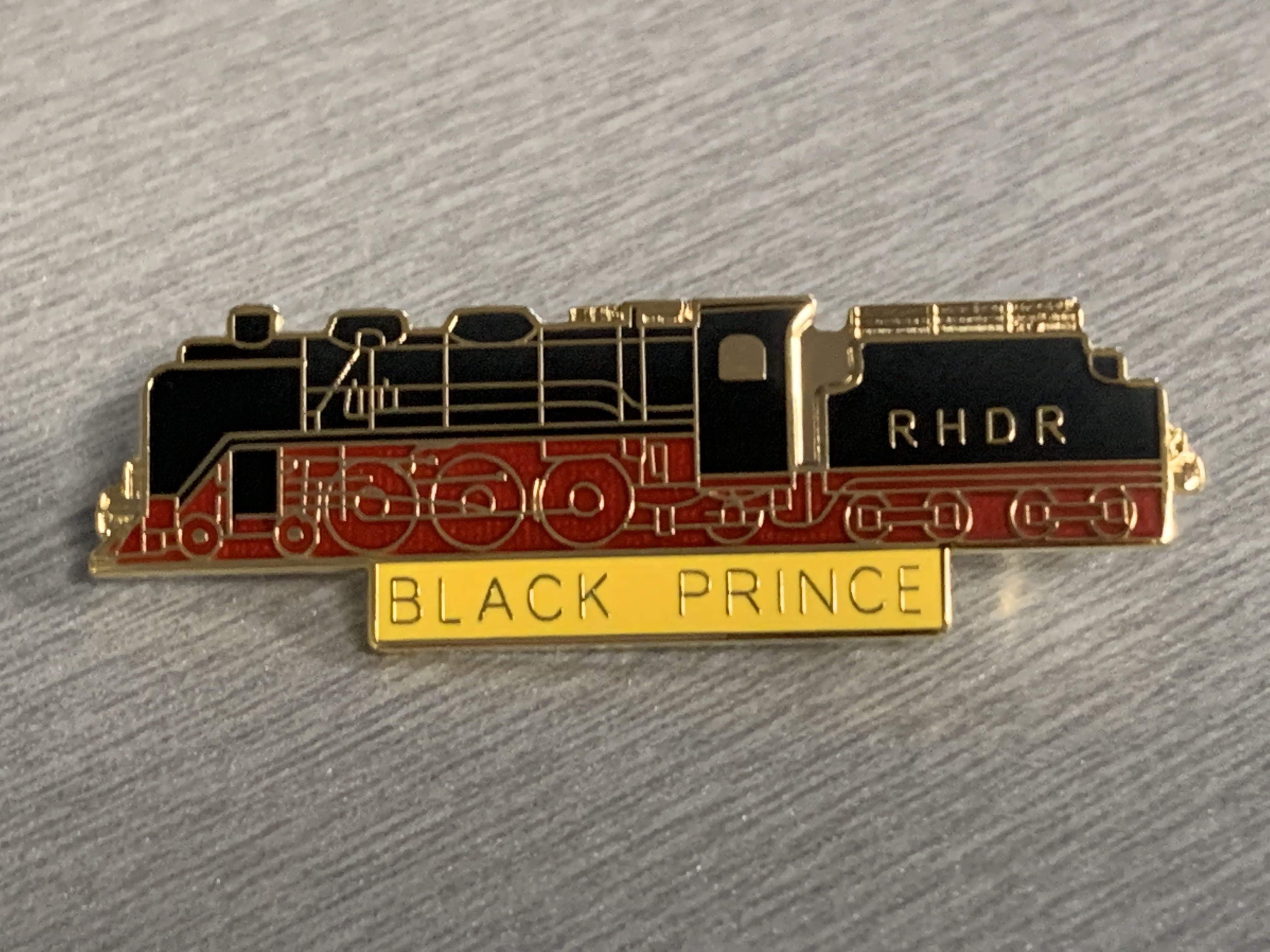 Black Prince Locomotive Badge
